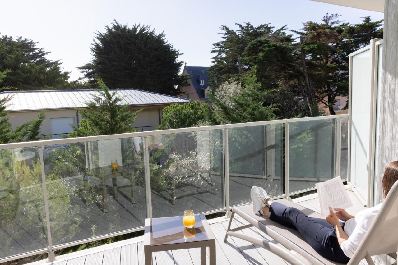 Hotel Chateau Des Tourelles - Relais Thalasso & Spa Pornichet Eksteriør billede