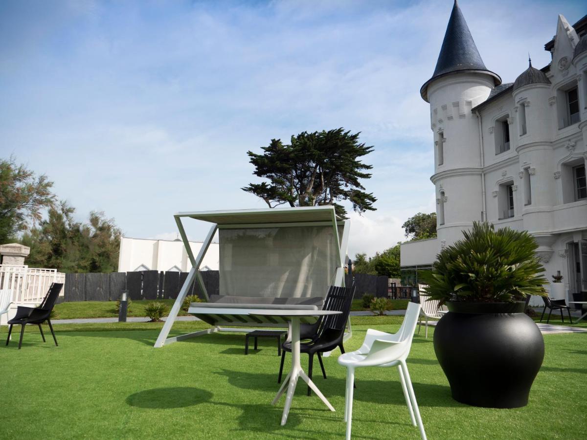 Hotel Chateau Des Tourelles - Relais Thalasso & Spa Pornichet Eksteriør billede