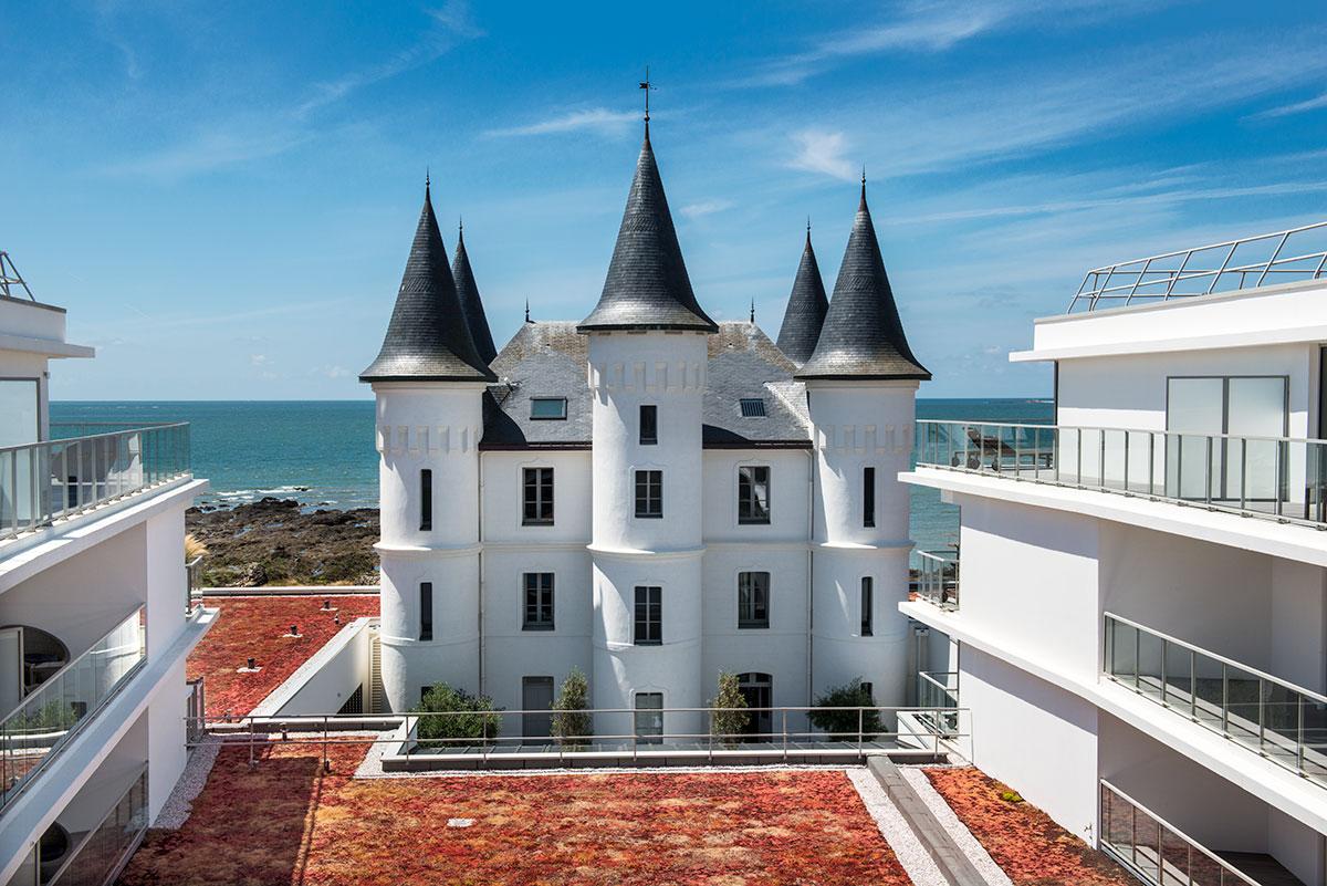 Hotel Chateau Des Tourelles - Relais Thalasso & Spa Pornichet Eksteriør billede