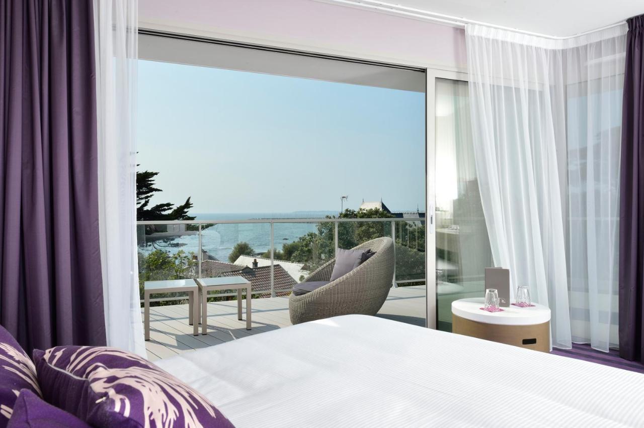 Hotel Chateau Des Tourelles - Relais Thalasso & Spa Pornichet Eksteriør billede