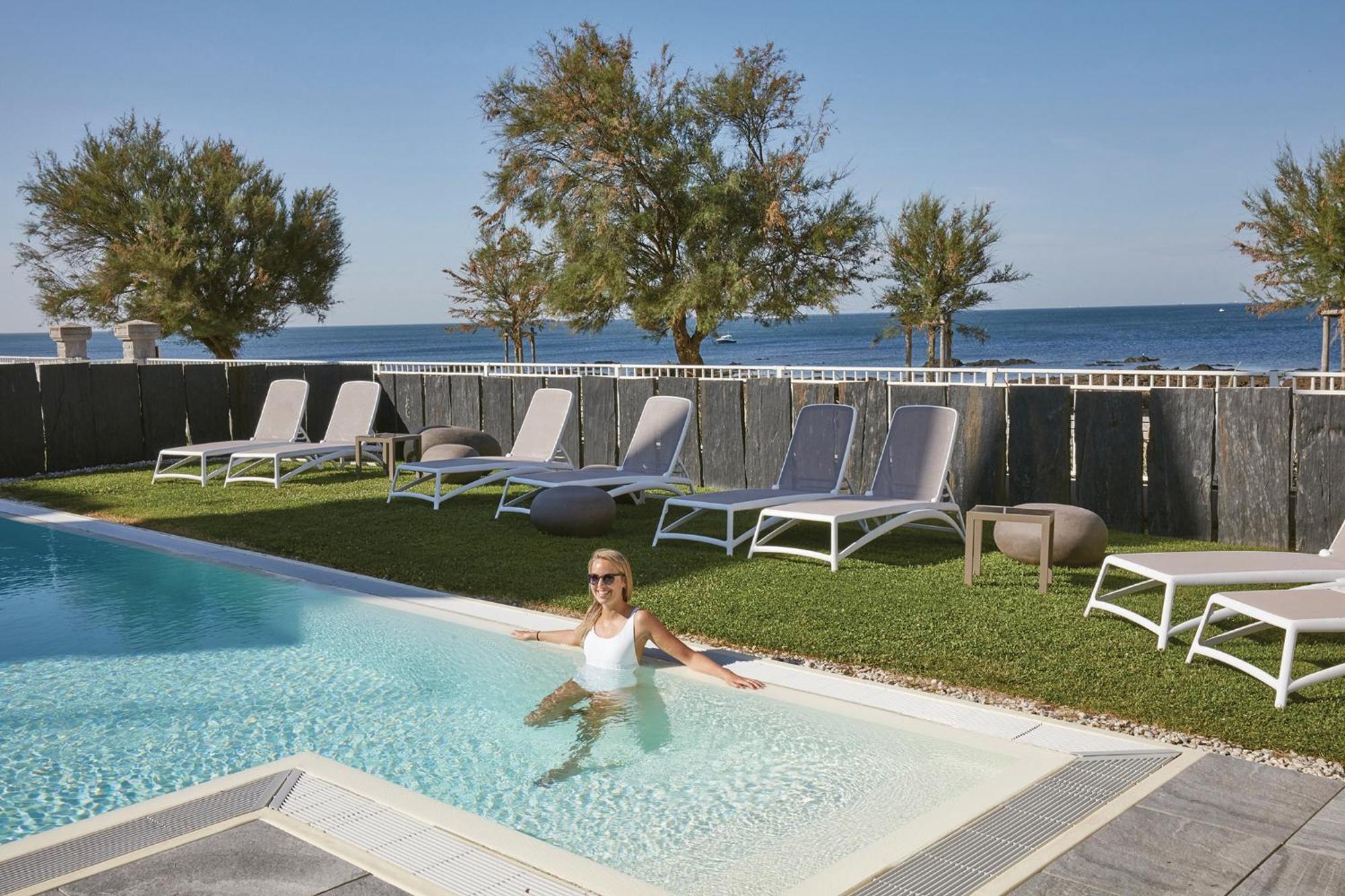 Hotel Chateau Des Tourelles - Relais Thalasso & Spa Pornichet Eksteriør billede