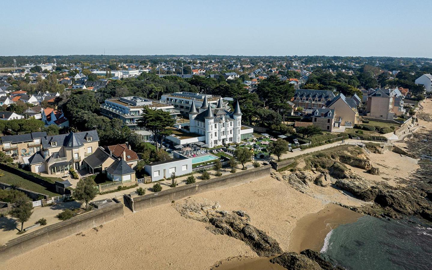 Hotel Chateau Des Tourelles - Relais Thalasso & Spa Pornichet Eksteriør billede