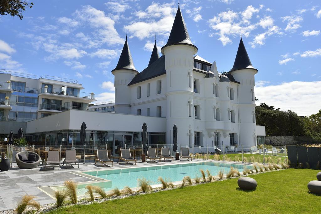 Hotel Chateau Des Tourelles - Relais Thalasso & Spa Pornichet Eksteriør billede