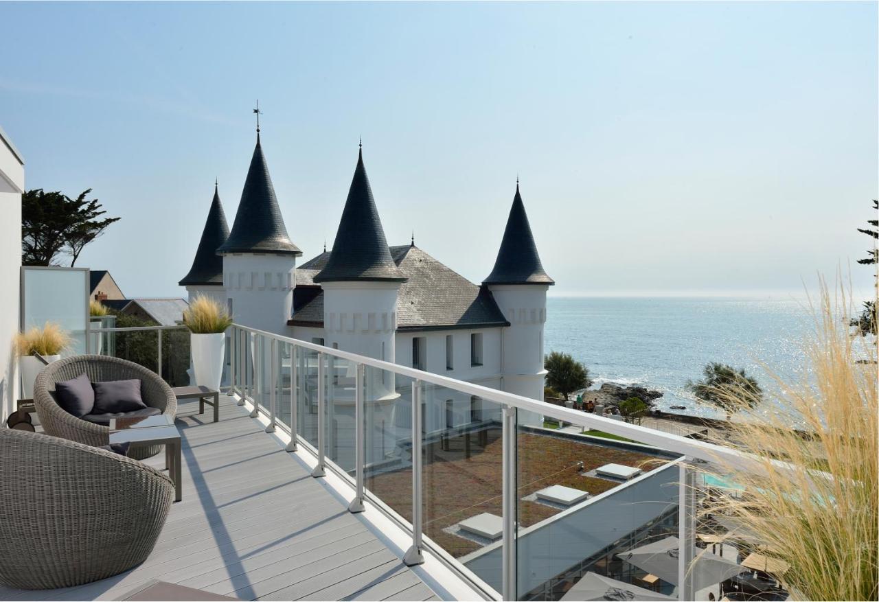 Hotel Chateau Des Tourelles - Relais Thalasso & Spa Pornichet Eksteriør billede