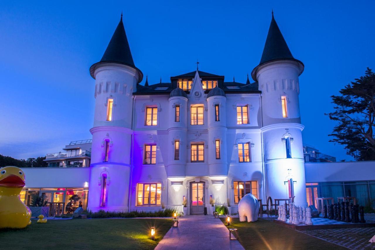Hotel Chateau Des Tourelles - Relais Thalasso & Spa Pornichet Eksteriør billede